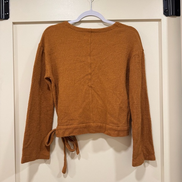 Madewell Texture & Thread Rust Sweater - Picture 3 of 4